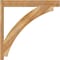 Ekena Millwork Thorton Block Rough Sawn Outlooker, Western Red Cedar, 6"W x 38"D x 38"H OUT06X38X38THR05RWR - alternate 4
